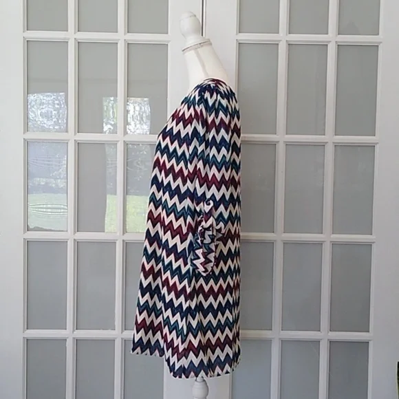 Speechless Chevron Cutout Shift Dress - Juniors XL - Picture 8 of 16